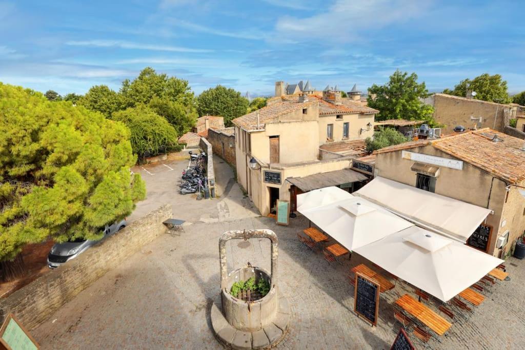 Apartament La Demeure Du Chevalier D'Argent- Parking Gratuit Carcassonne Zewnętrze zdjęcie